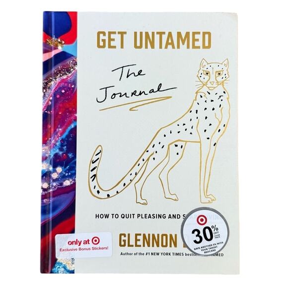 Get Untamed The Journal Glennon Doyle Self Help Cheetah Hardcover Target Edition - Picture 1 of 5